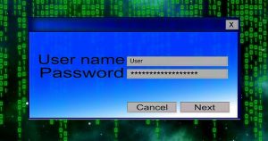 Benutzername-Passwort Eingabefeld