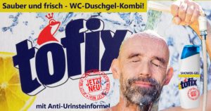 WC-Duschgel-Kombi von Tofix