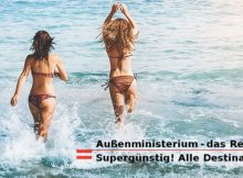 Jetzt supergünstig Urlaub übers Außenministerium buchen