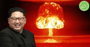 Kim jong-un stolz mit weltweit erster CO2-neutraler Atombombe