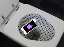 Apples iCatch schützt zuverlässig vor Handy-Malheur am WC